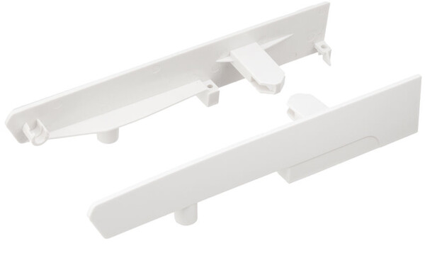 Strong SB držák čelního profilu H204 barva: šedý, :: hranatý (402674)