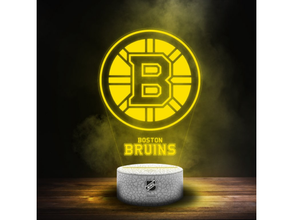Great Branding Led Světlo Boston Bruins NHL