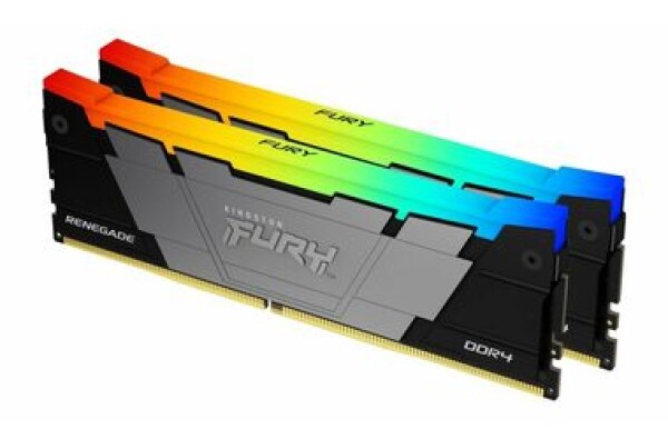 Kingston FURY Renegade RGB 16GB (2x 8GB) DDR4 3600MHz / CL16 / DIMM / 1.35V / Non-ECC / Un-Registered (KF436C16RB2AK2/16)