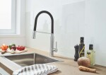 GROHE - Feel Dřezová baterie s flexibilním ramenem, chrom 31489000