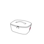 Termobox Reisenthel Coolerbag M pocket Herringbone sand