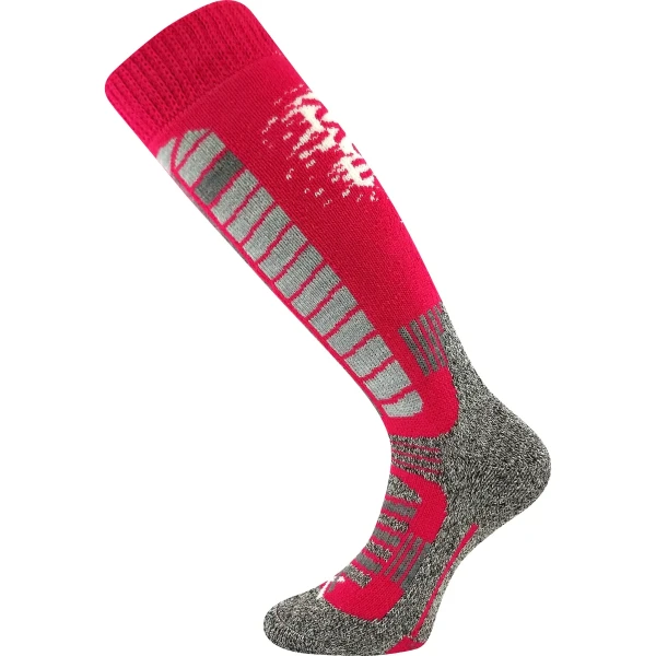 VOXX Podkolenky zimní lyžařské CARVING magenta 35-38 120787