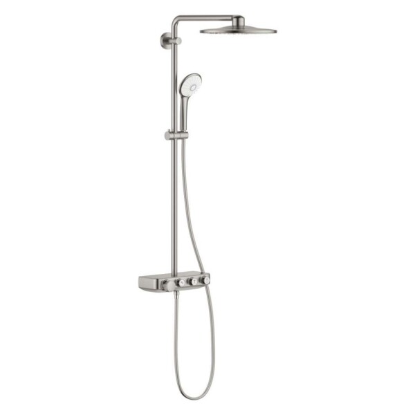 GROHE - Euphoria SmartControl Sprchový set 310 Duo s termostatem, 3 proudy, supersteel 26507DC0