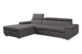 Sedací souprava Lars Provedení: Levá varianta, látka: Logan Graphite