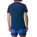 Běžecké tričko Mizuno Active DryAeroFlow Graphic Short Sleeve Tee J2GAD00412 Velikost textilu: L