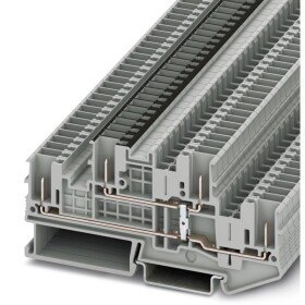 Phoenix Contact 3061509 dvojitá svorka 5.2 mm pružinová svorka šedá 50 ks