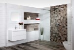 Zrcadlo Naturel Pavia 75x75 cm bílá ZAP7575W ZAP7575W