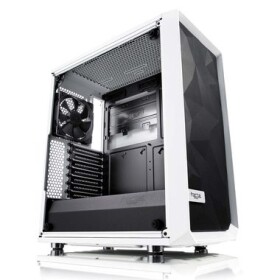 Fractal Design Meshify C Mini Dark TG bílá / mATX / bez zdroje / 2x USB 3.0 / průhledná bočnice (FD-CA-MESH-C-WT-TGC)