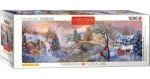 EUROGRAPHICS Panoramatické puzzle Jedeme k babičce