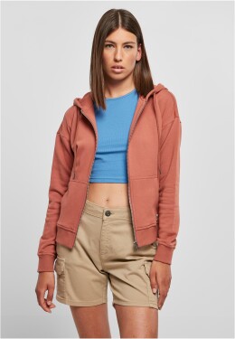 Dámská bio terakota Terry Zip Hoody