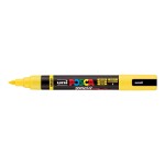 Uni Posca PC-5BR 1-4 mm žlutý 2 štětcový hrot