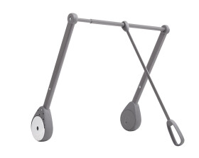 Vibo Sklopná šatní tyč šířka: 500-750mm (315969)