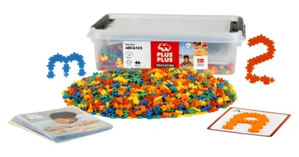 PLUS-PLUS Box Čísla a písmena
