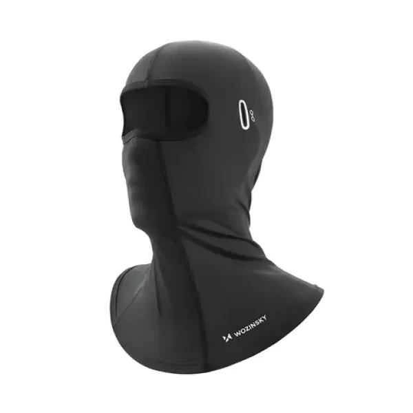 Wozinsky WKM-02B černá / Balaclava / na motorku a kolo / otvory na brýle