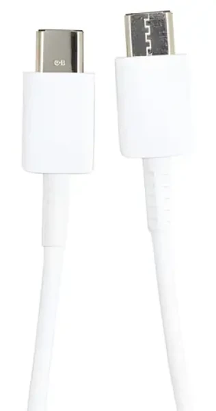 Samsung EP-DN980BWE bílá / Datový kabel / USB-C - USB-C / 1 m / 25W (57983106495)