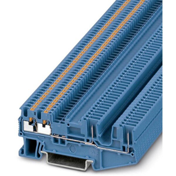 Phoenix Contact 3212400 řadová svorka průchodky 3.5 mm rychlé připojení modrá 50 ks