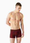 Pánské boxerky 112074 3F508 56936 černé se vzorem Emporio Armani