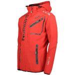 Geographical Norway Softshell Royaute 068 M WY3252H/GN/Red / Black bunda s