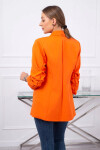 Sako s klopami elegantní oranžové UNI