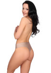 Funny Day Leontina Laserová tanga S-2XL mocca XL