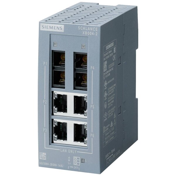 Siemens 6GK50042BD001AB2 6GK5004-2BD00-1AB2 průmyslový ethernetový switch 10 / 100 MBit/s
