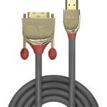 Digitus kabelový adaptér DisplayPort DP - HDMI typu A M - M 1.0 m / s blokováním DP 1.2 HDMI 2.0 / 4K / 60Hz / CE / bl (AK-340303-010-S)