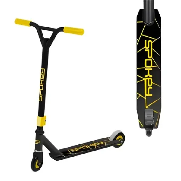 Spokey REVERT červená / Freestyle koloběžka / kolečka 100 mm (5902693269137)