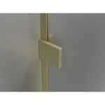 MEXEN/S - Lunar Duo sprchový kout dveře křídlové 110 x 110, transparent, zlato kartáčovaná 834-110L-110P-55-00