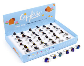 Náladový prstýnek - Kapybara (mix)