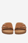 Pantofle Lasocki HYSC0122056-1 Přírodní kůže (useň) - Semiš