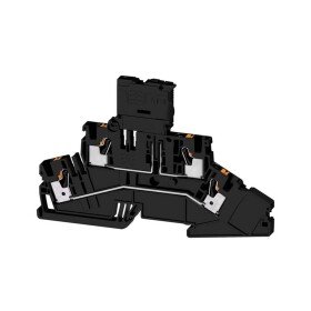 Weidmüller 2816960000 jistící svorka pružinové připojení , konektor černá 50 ks