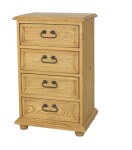 ARTEN (NANO Systems s.r.o.) Rustikální masivní komoda POPRAD COM110 - borovice (světlý vosk) ART-POP-COM110-SV_VOSK