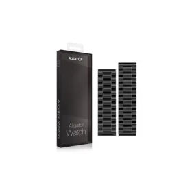 Aligator Náhradní kovový řemínek pro Aligator Watch Pro a Aligator Watch Pro X 22mm / černý (22AW0018)