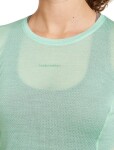 ICEBREAKER Wmns Mer 75 Cool-Lite Featherlight LS Crewe, Mint velikost: S