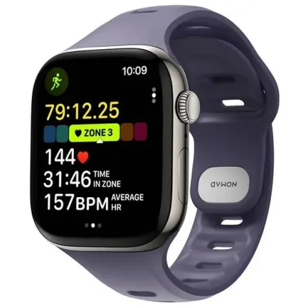 Nomad Tempo Band řemínek pro Apple Watch 41mm/42mm fialová (NM011376858)