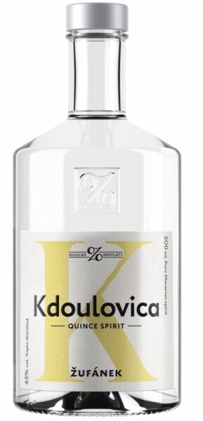 Žufánek Kdoulovica 45% 0,5 l (holá lahev)