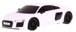 RASTAR Auto na dálkové ovládání R/C Audi R8 Rastar 1:24 bílé