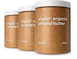 Vilgain Mandlové máslo BIO – 3× jemné mandle 1 000 g