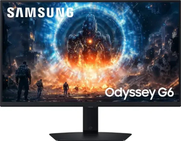 27" Samsung Odyssey G6 FG606 černá / Monitor / IPS / 2560 x 1440 / 350Hz / DisplayHDR 1400 / HDMI + DP / VESA (LS27FG606EUXEN)