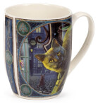 Porcelánový hrnek 300ml - Kočka: Rezavý kotel