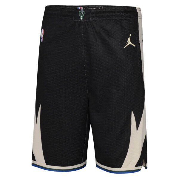 Dětské kraťasy Milwaukee Bucks NBA Jordan Swingman Shorts Černá (YOUTH)