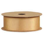 Chic Antique Dárková stuha na špulce Caramel Glitter 5 m, zlatá barva, textil