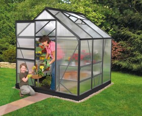 Polykarbonátový skleník – Vitavia Venus 2500, PC 4 mm černý