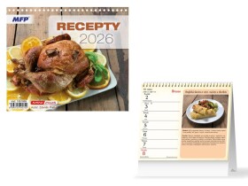 Stolní kalendář mini 2026 MFP - Recepty