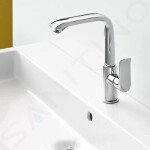 HANSGROHE - Metris New Umyvadlová baterie s otočným výtokem a výpustí, chrom 31087000