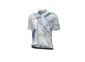 Alé PR-E Marble pánský dres krátký rukáv Steel Blue vel. L