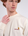 Tričko Carhartt WIP L/S American Script T-Shirt Natural