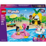 LEGO LEGO® Friends 42658 Zábava u bazénu s jednorožcem a plameňákem