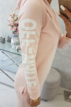 Off White powder pink šaty UNI