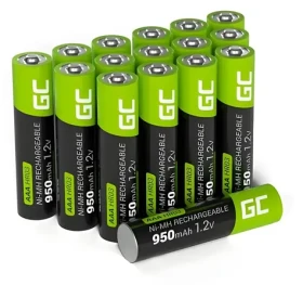 Green Cell AAA R3 / Baterie / Dobíjecí / Ni-MH / 950mAh / 16 ks (GR12)